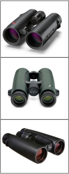 Leica, Swarovski, Zeiss